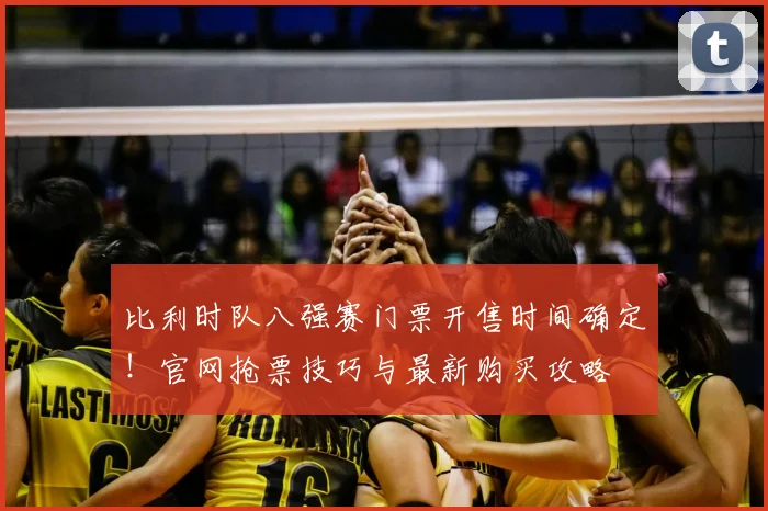比利时队八强赛门票开售时间确定!官网抢票技巧与最新购买攻略